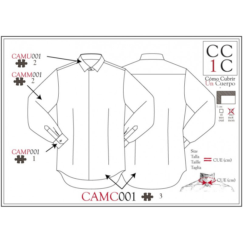 Camisa CAMC001