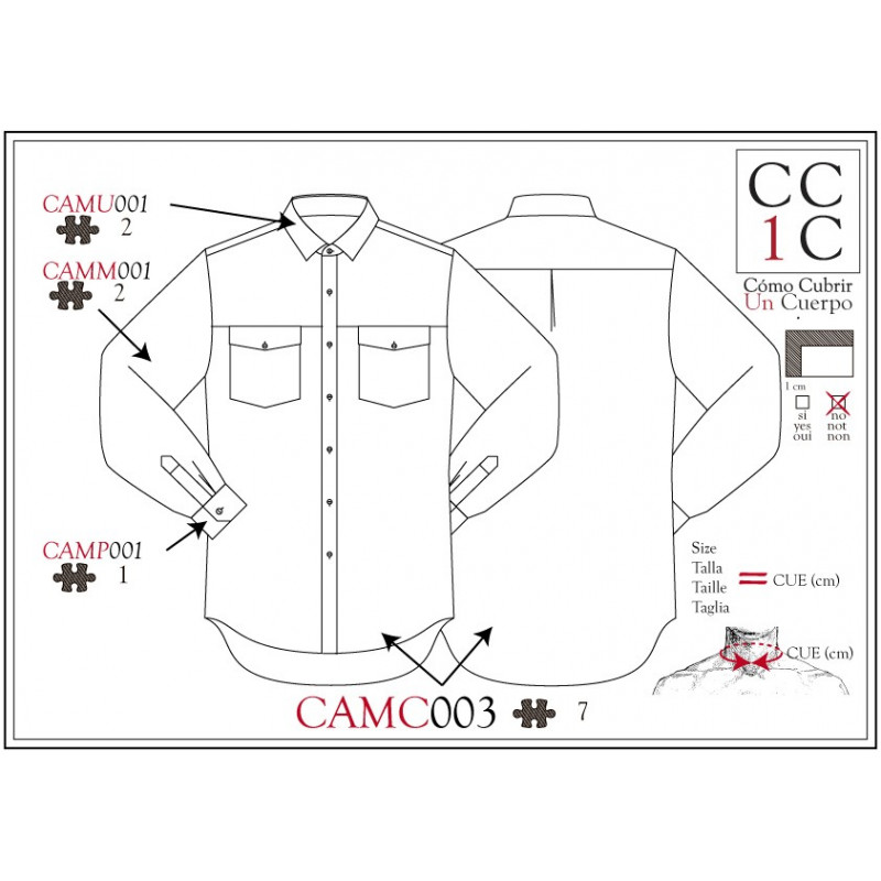 Camicia CAMC003